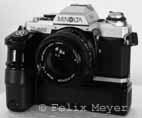 Minolta X-500 mit Motor Drive 1